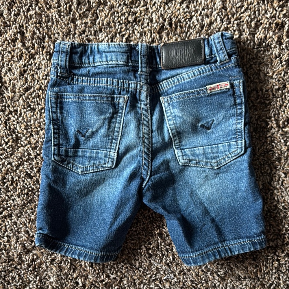 Blue Denim Shorts Hudson brand